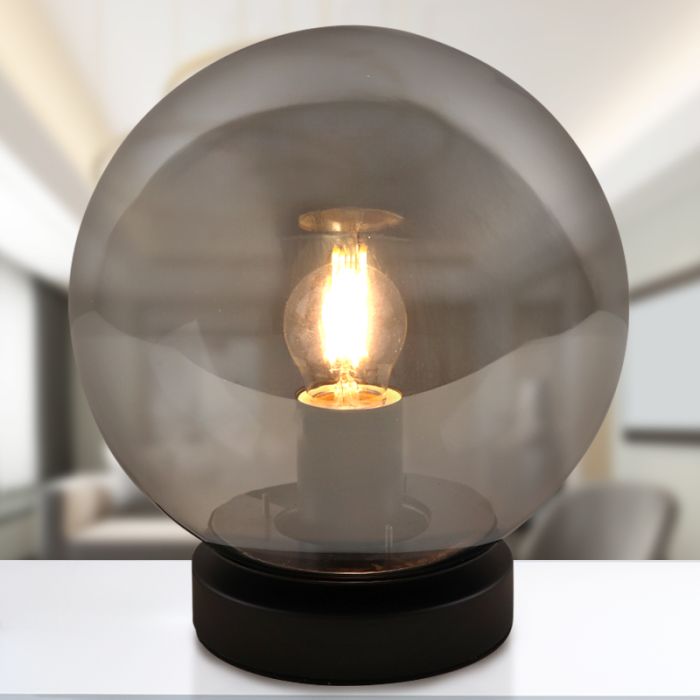 Modern table lamp grey, Jelly, with switch