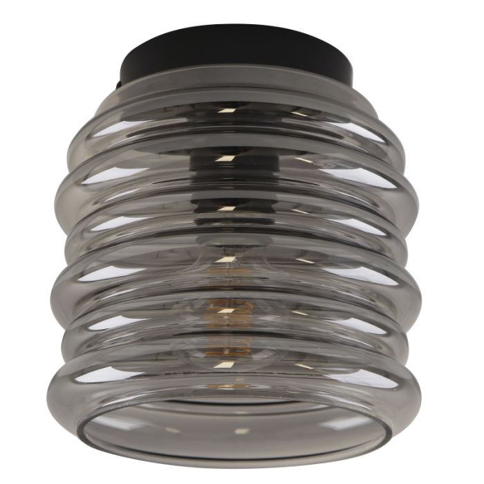 Glass ceiling light grey, Karen