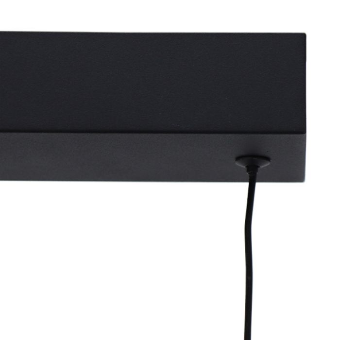 Design pendant light black, Lava, 55W, 3000K LED, 3-step dimmable