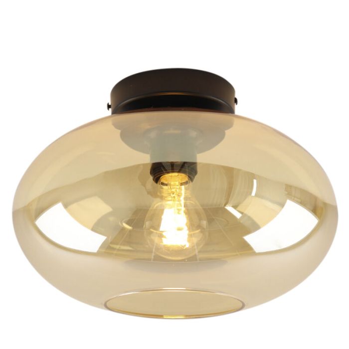 Design ceiling light amber, Luca