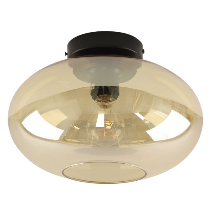 Design ceiling light amber, Luca