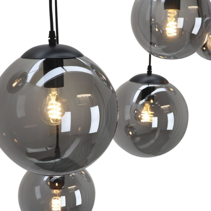 Design pendant light grey, Dolf