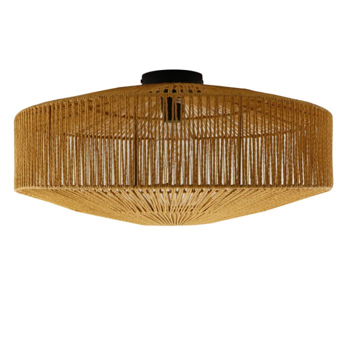 Rustic ceiling light brown, Pippa