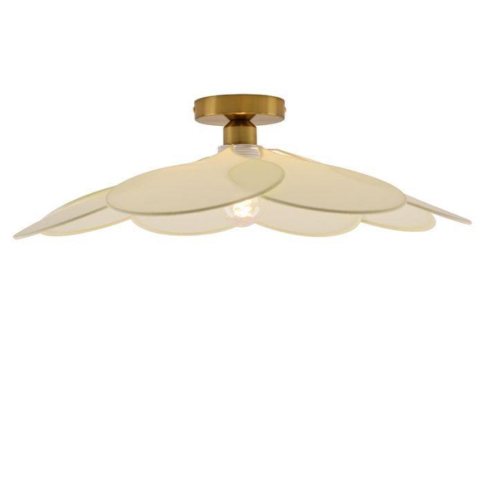 Rustic ceiling light cream, Nena