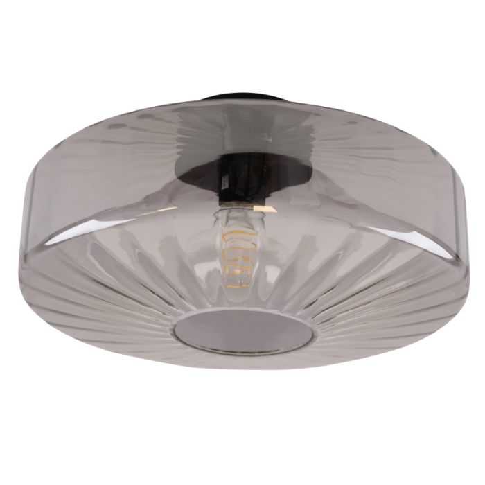 Design flush ceiling light grey, Sevda