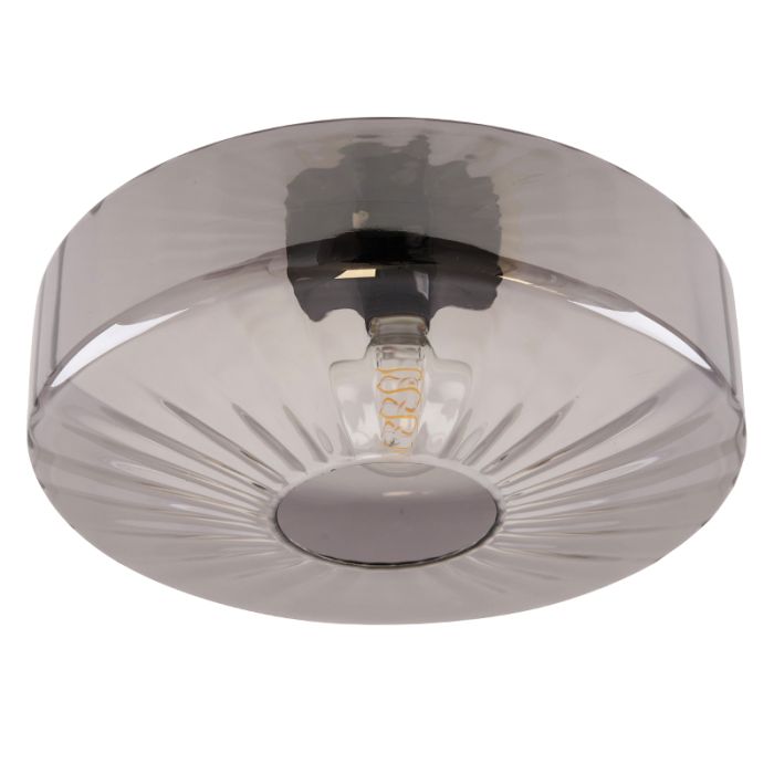 Design flush ceiling light grey, Sevda