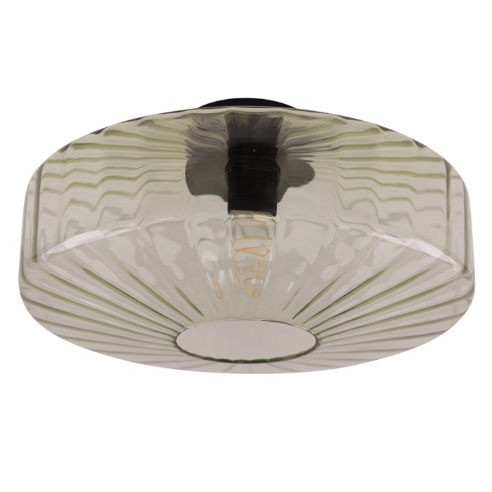 Design flush ceiling light green, Sevda