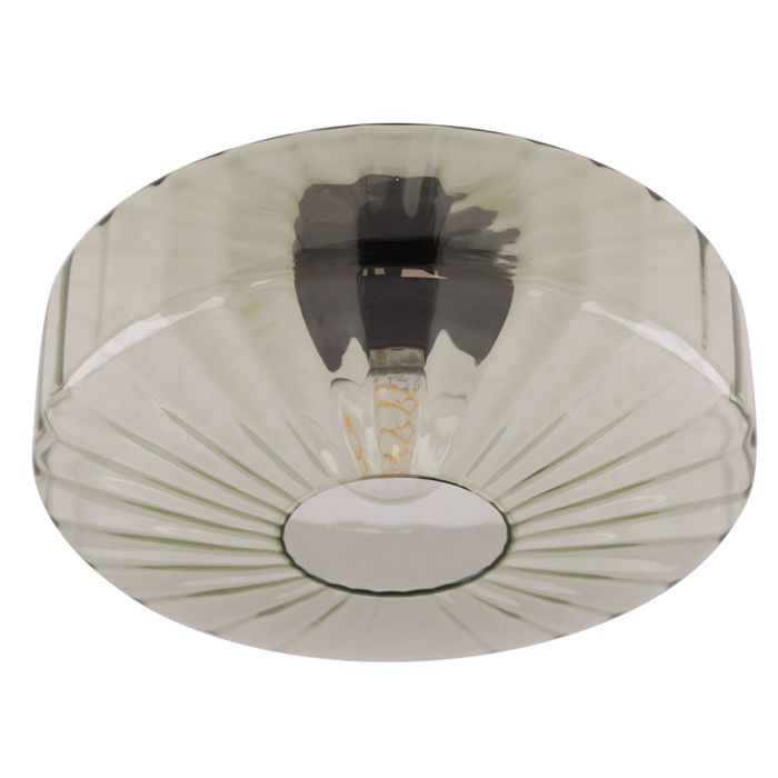 Design flush ceiling light green, Sevda