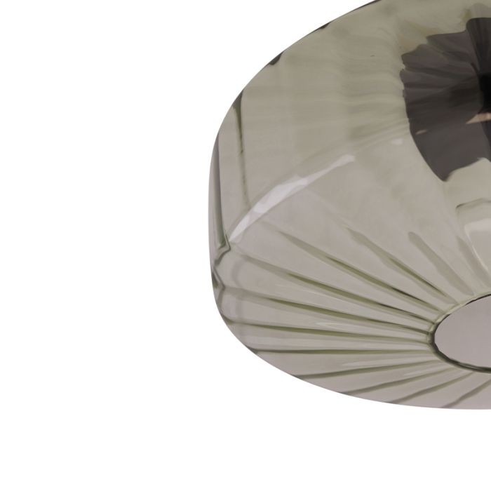 Design flush ceiling light green, Sevda