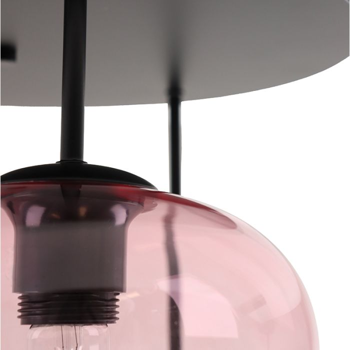 Modern ceiling light pink, Caia