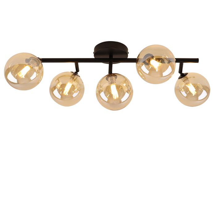 Design ceiling light amber, Remo