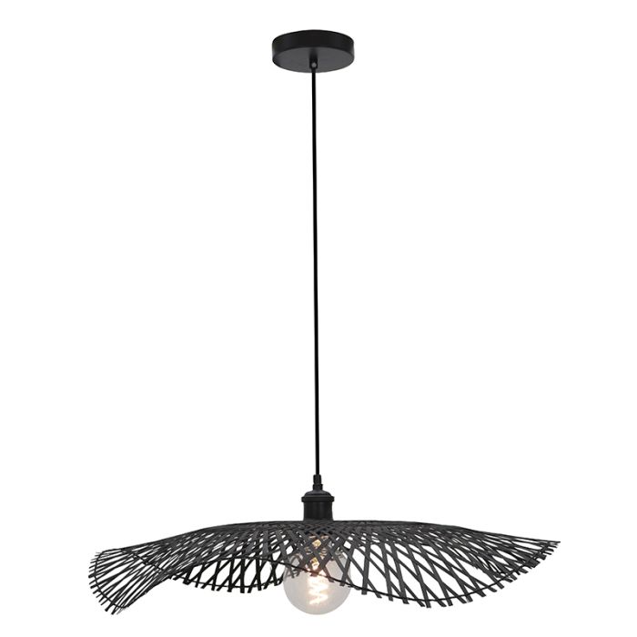 Bamboo pendant light black, Romee