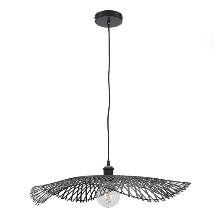 Bamboo pendant light black, Romee