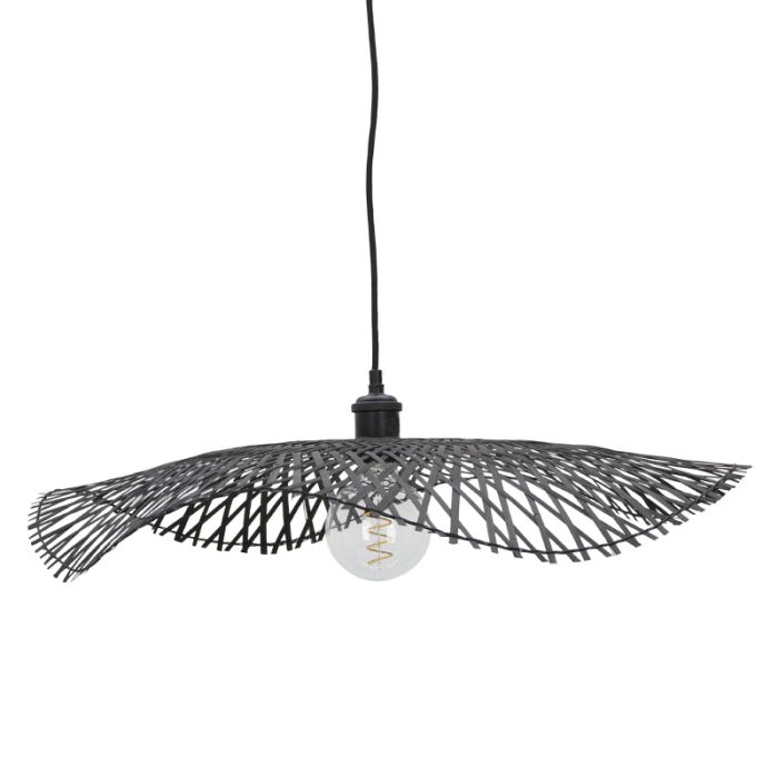 Bamboo pendant light black, Romee