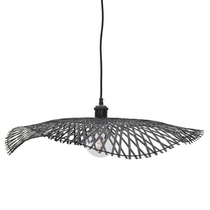 Bamboo pendant light black, Romee