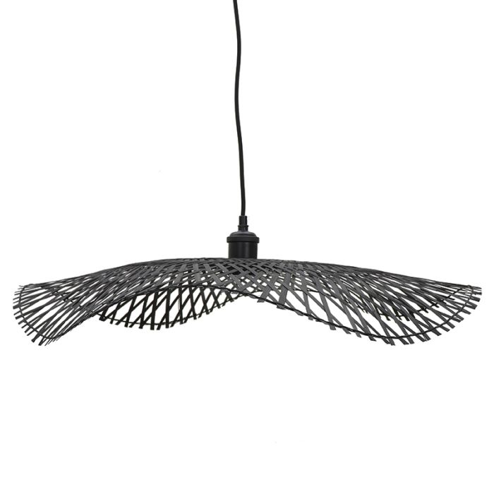 Bamboo pendant light black, Romee