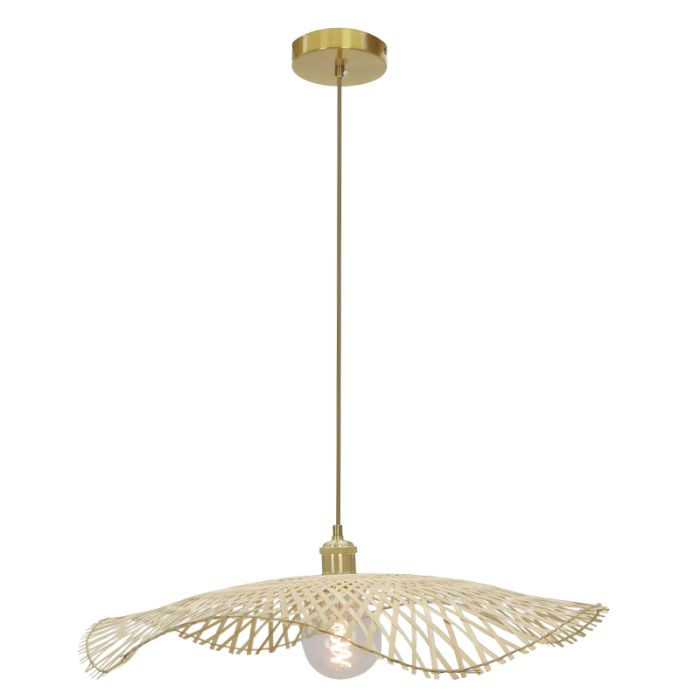 Bamboo pendant light brown, Romee