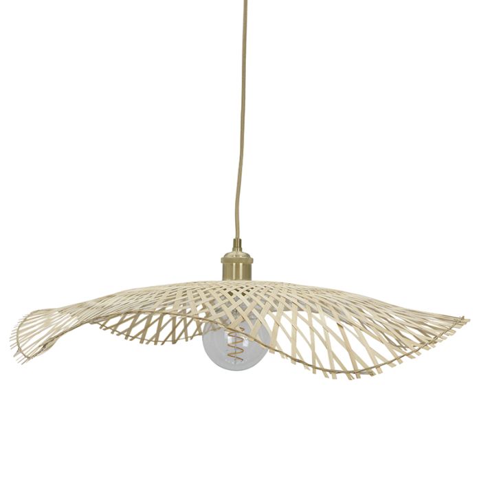 Bamboo pendant light brown, Romee