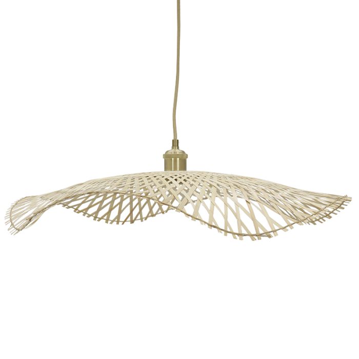 Bamboo pendant light brown, Romee