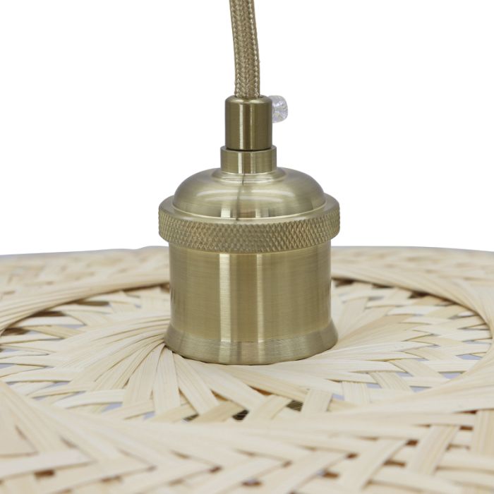 Bamboo pendant light brown, Romee