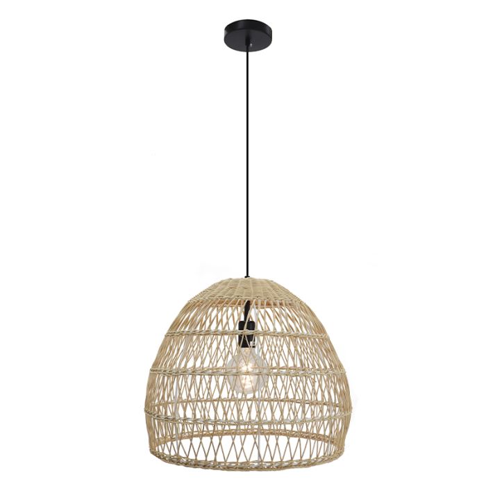 Rattan pendant light brown, Rosa