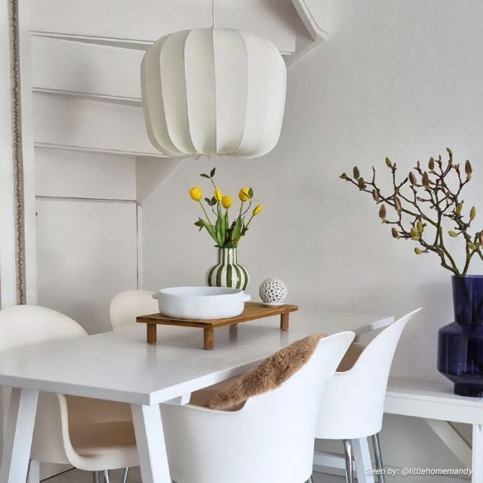 Modern pendant light white, Deborah