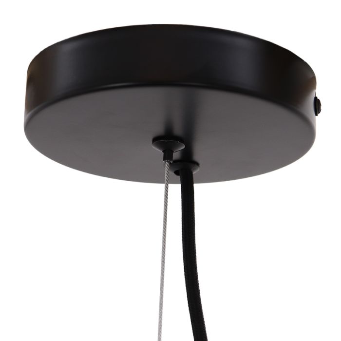 Retro pendant light transparent, Johnson