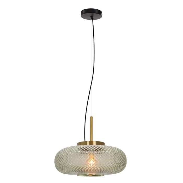 Retro pendant light green, Johnson