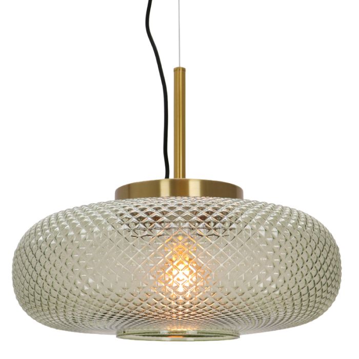 Retro pendant light green, Johnson