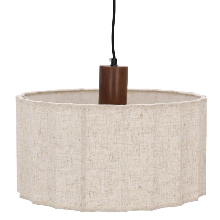 Rustic pendant light beige, Loulou