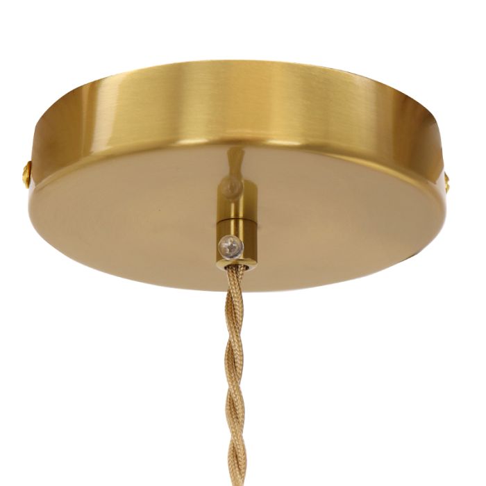 Retro pendant light green, Johnson
