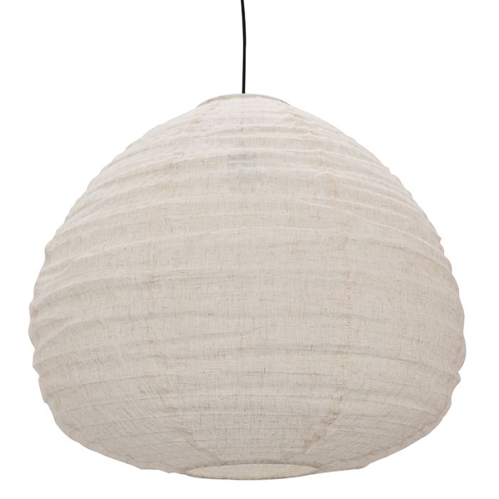 Rustic pendant light beige, Leila