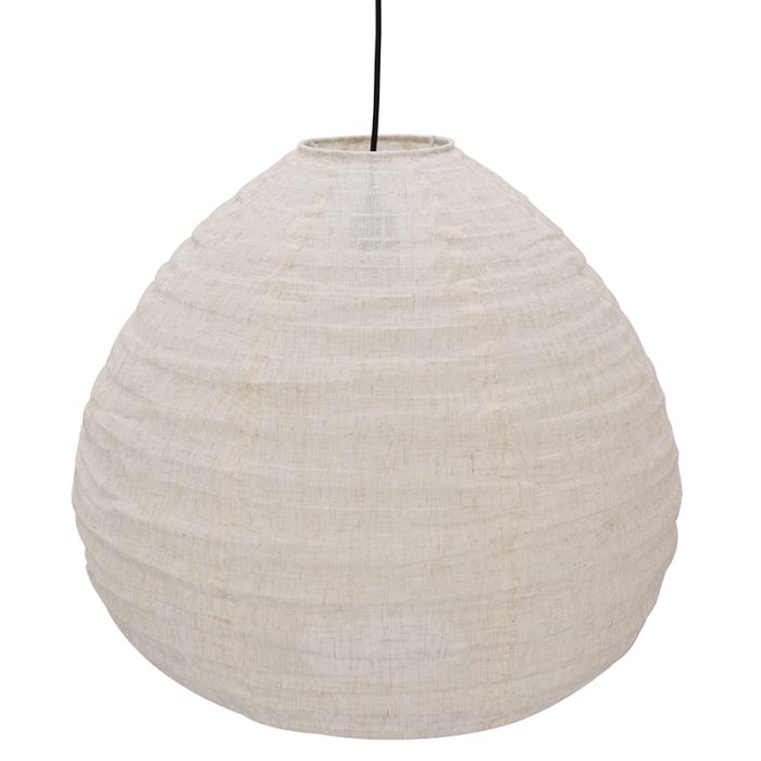 Rustic pendant light beige, Leila