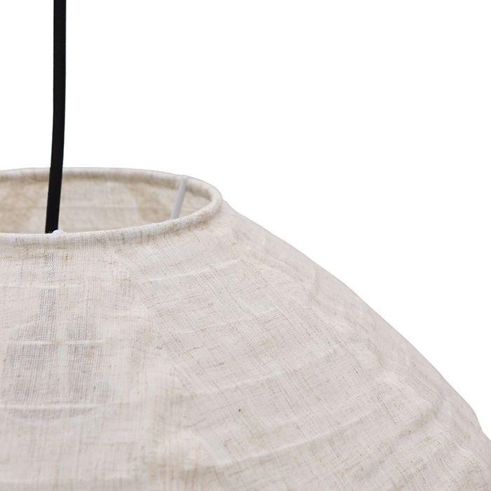 Rustic pendant light beige, Leila