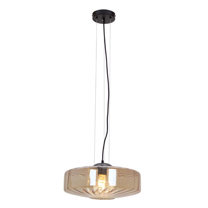 Design pendant light amber, Sevda