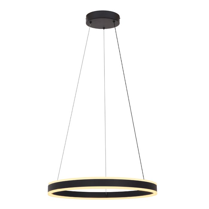 Design pendant light black, Lava, 46W, 3000K LED