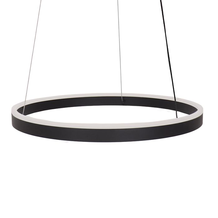 Design pendant light black, Lava, 46W, 3000K LED