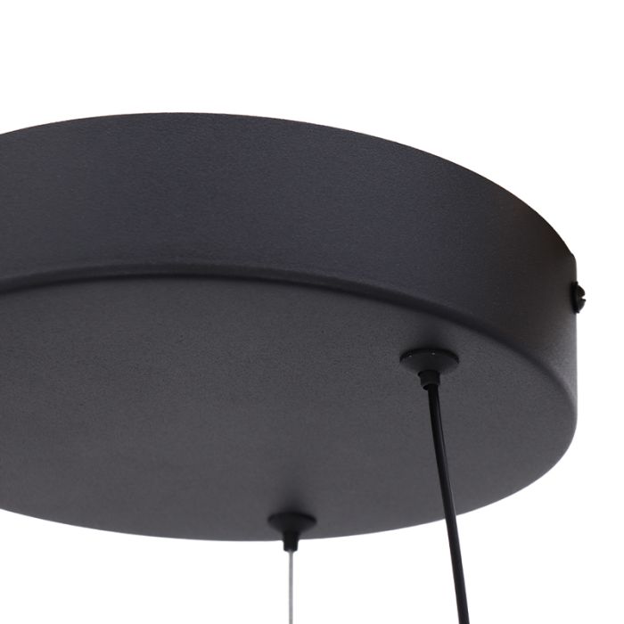 Design pendant light black, Lava, 46W, 3000K LED