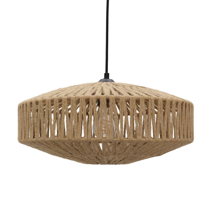 Rustic pendant light brown, Selena