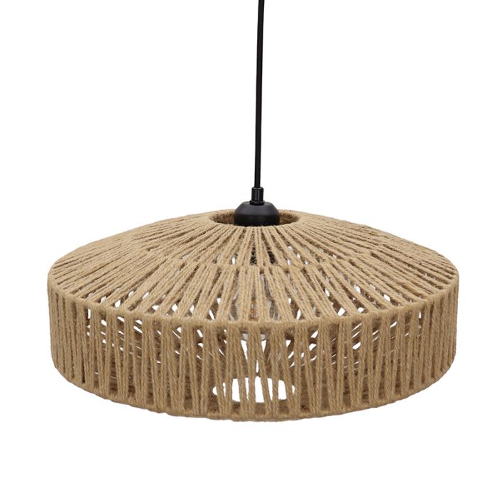 Rustic pendant light brown, Selena