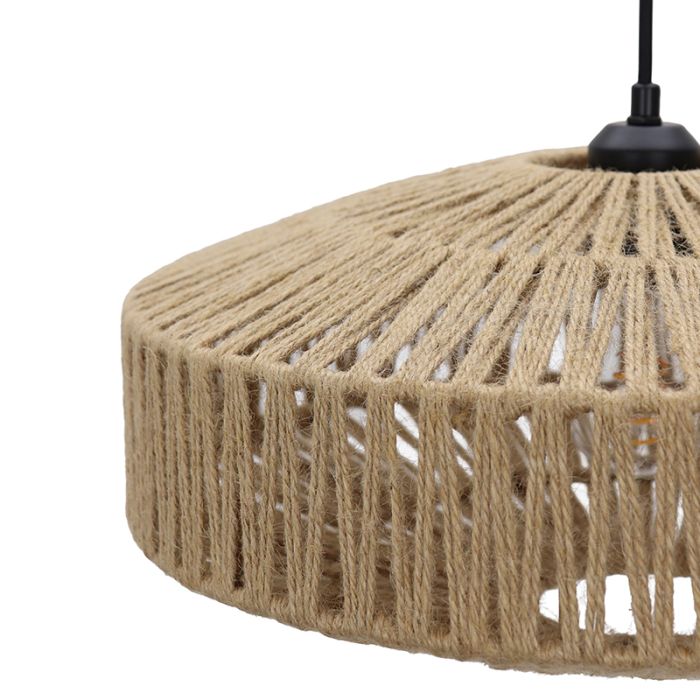 Rustic pendant light brown, Selena