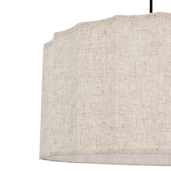Rustic pendant light beige, Loulou