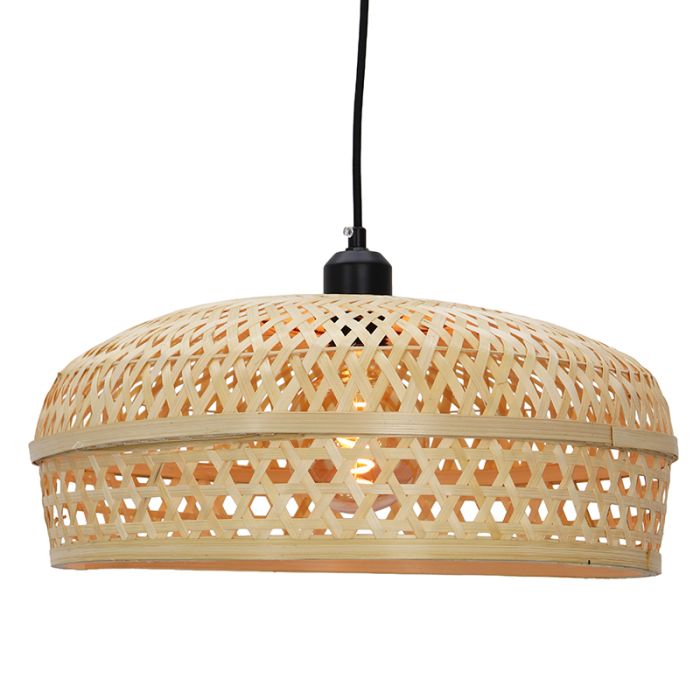 Bamboo pendant light brown, Jennifer