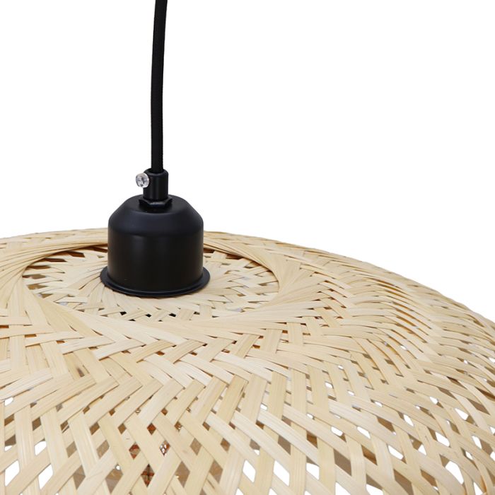 Bamboo pendant light brown, Jennifer