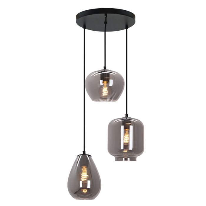 Modern pendant light grey, Caia