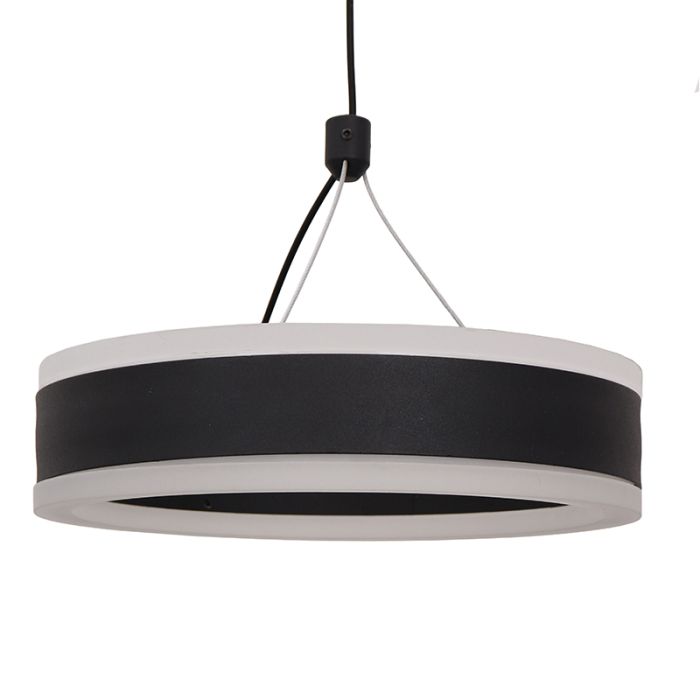 Design pendant light black, Lava, 56W, 3000K LED