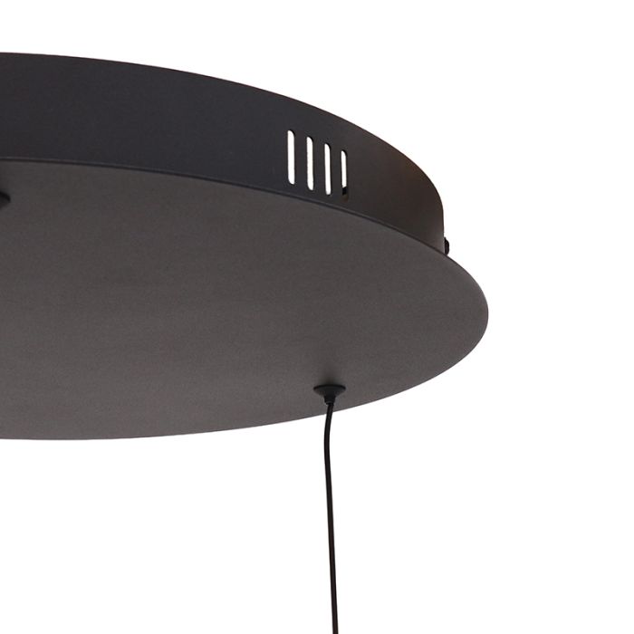 Design pendant light black, Lava, 56W, 3000K LED