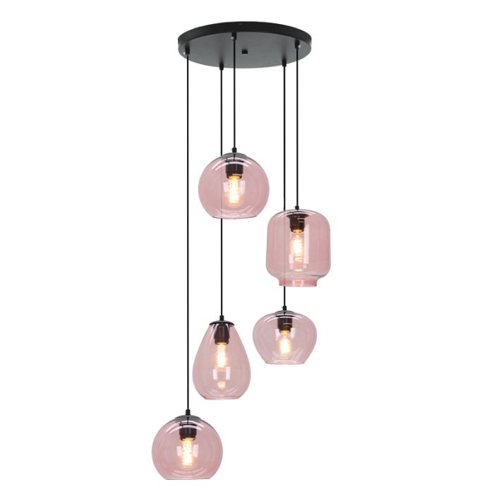 Modern pendant light pink, Caia