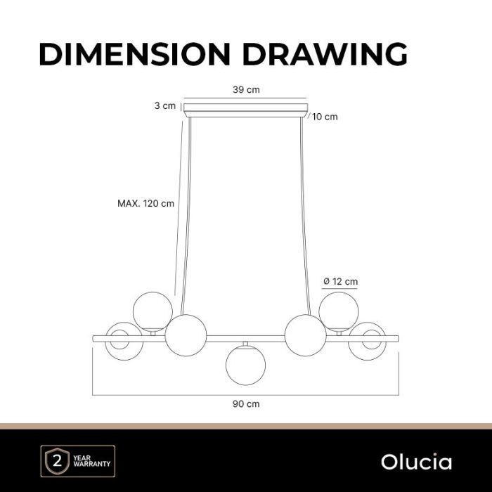 Design pendant light grey, Remo