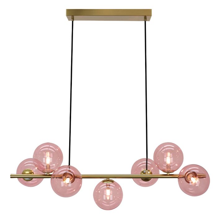 Design pendant light pink, Remo